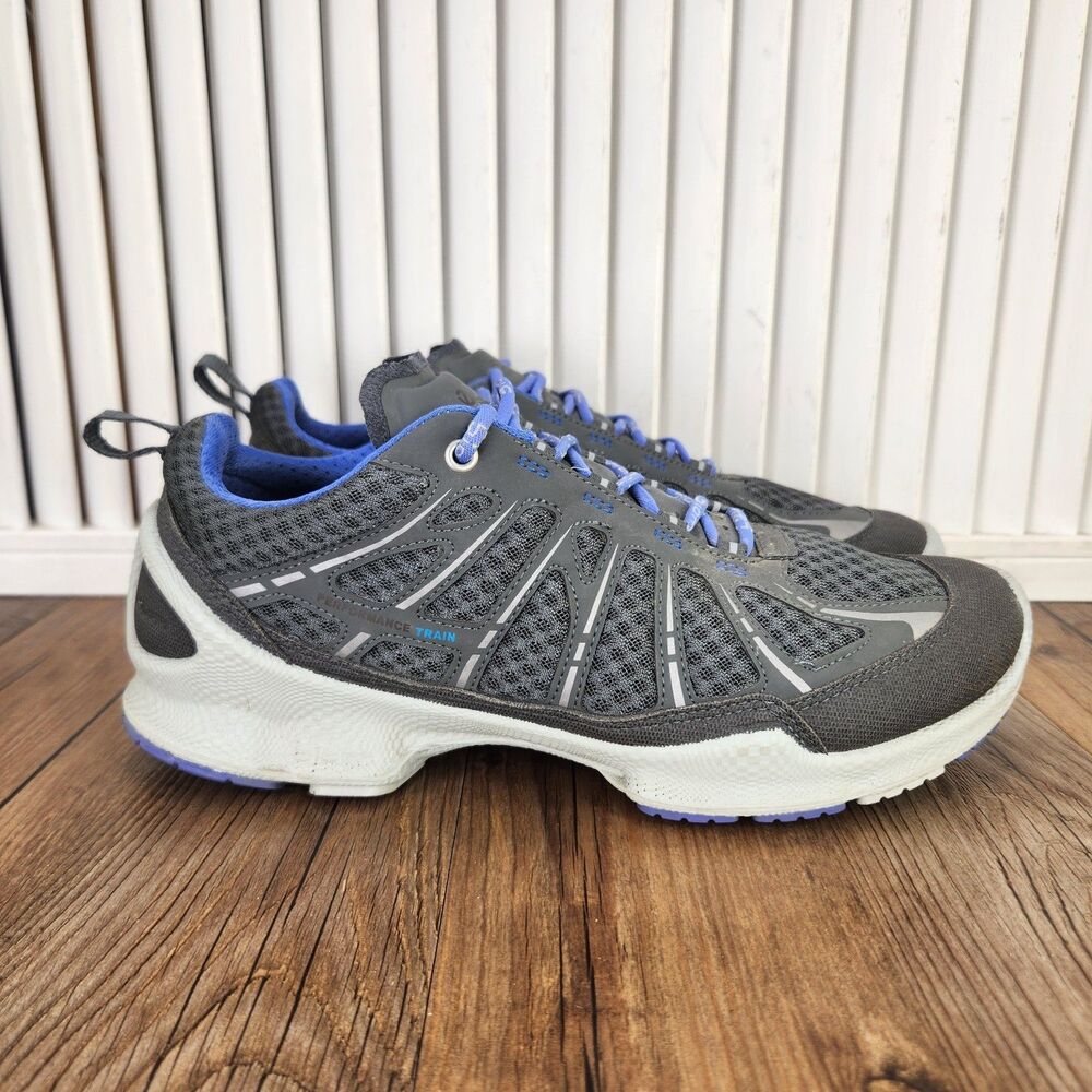 ECCO Biom Train Sneakers Womens Size 6 Gray Natural Motion Road Running Shoes